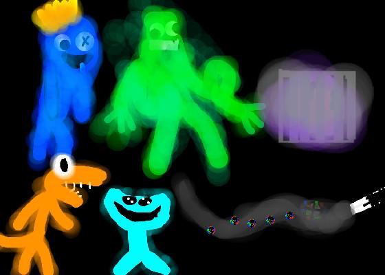 make your own neon rainbow friend! 1