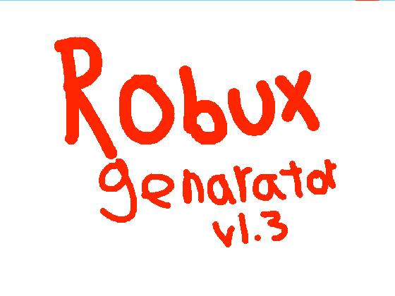 Free robux genorator