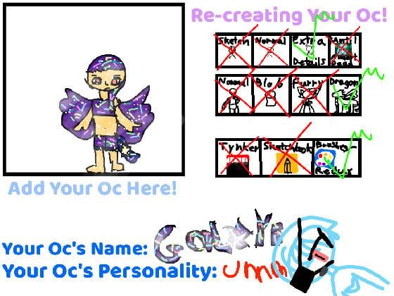 Re-creating Your Oc! 1