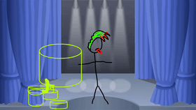 The amazing stickman