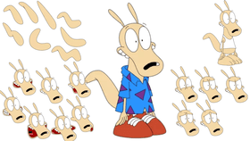 Rocko with assets.