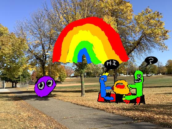 rainbow frends picne