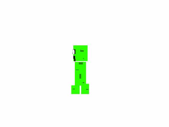 Minecraft creeper running endlessly 