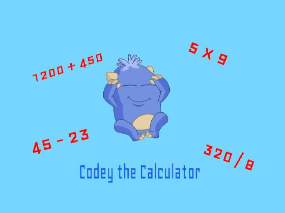 Codey the Calculator 