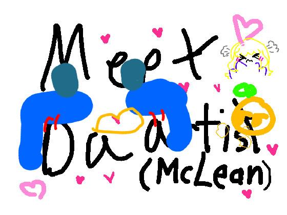 MEET THE ARTIST! mclean fun facts:)  1 1 1