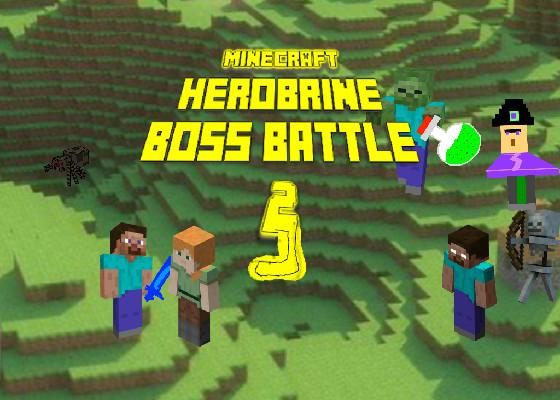 minecraft herobrine boss battle 3 1 1 1 1