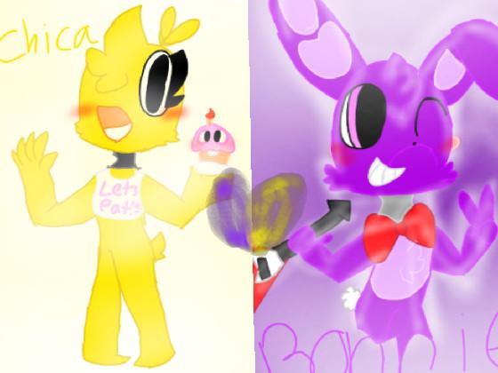 Bonnie x chica❤️