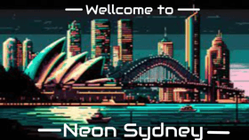 Wellcome to neon sydney