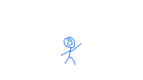 a blue guy