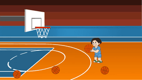 Basketball Game - mobile