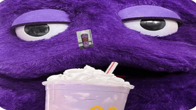 grimace shake!