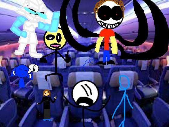 add your oc in plane  stickman 1