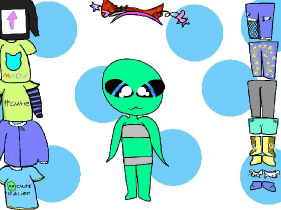 Cute Alien Dress Up