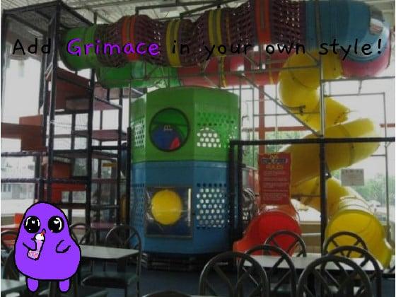 Add Grimace in your style!