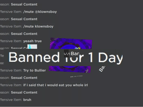 How i got banned Game