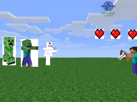 Minecraft shooter 1