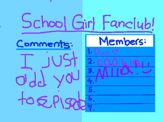 School Girl Fanclub 1 1