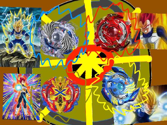 dragon ball Beyblade Burst Ultimate Battle