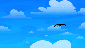 flying birds