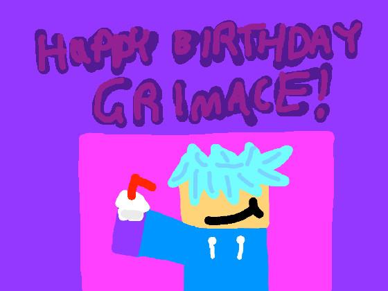 Happy Birthday Grimace Song