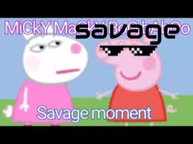 Peppa Pig savage moment