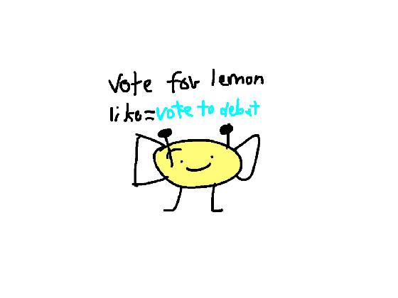 vote for lemon