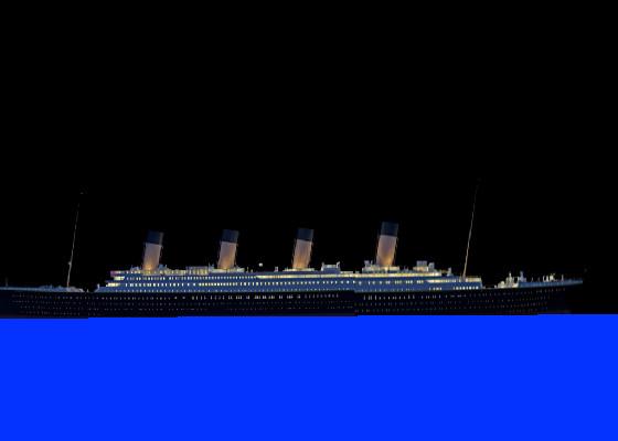 titanic sinking 3D