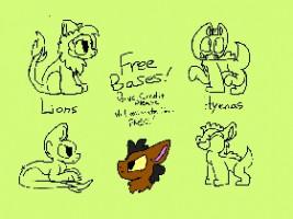 Free Lion and Hyena Bases!