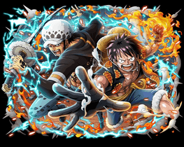 LUFFY and LAW