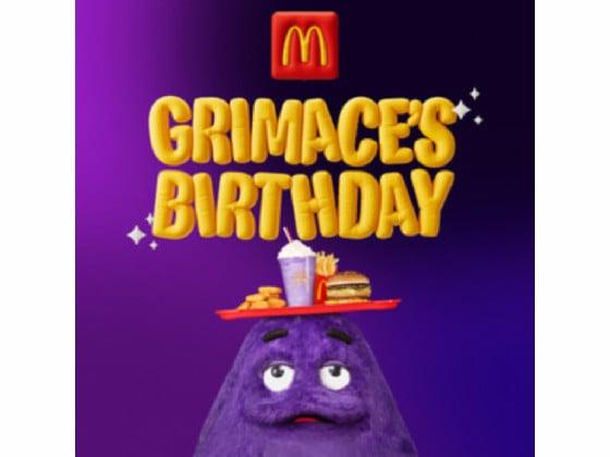 Grimace song slide show