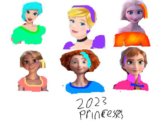 updated princesses