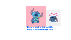 stitch love you