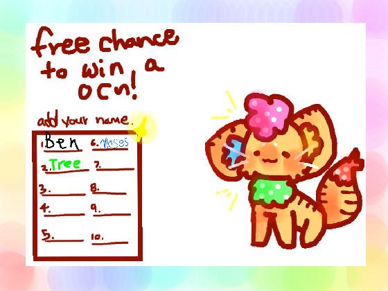 win a oc! 1 1 1