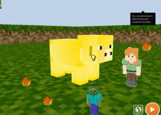 The Minecraft mobs 1