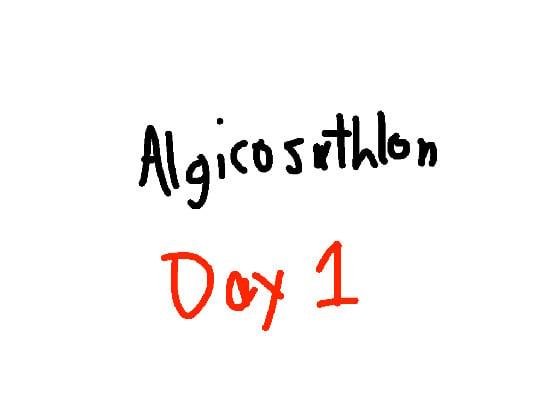 Algicosathlon 1 preview