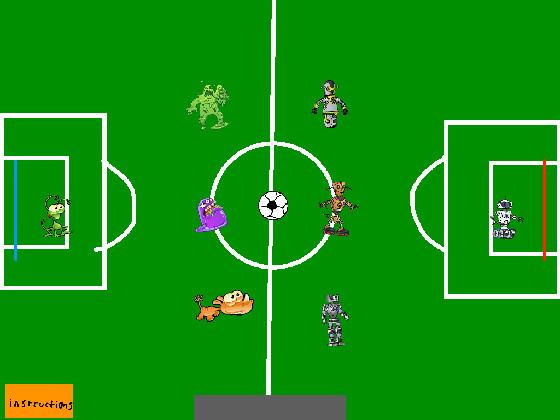 robot vs monster soccer