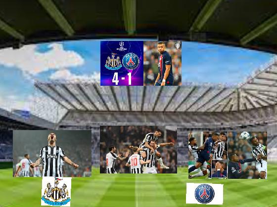 Newcastle 4-1 PSG