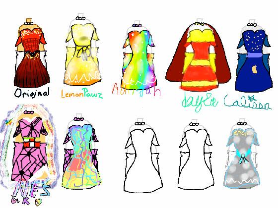 re:🏵design a dress🏵 1 1