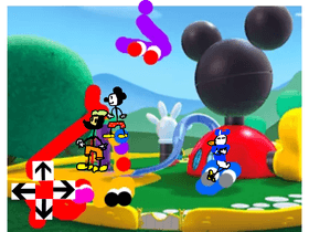 Mickey vs sonic