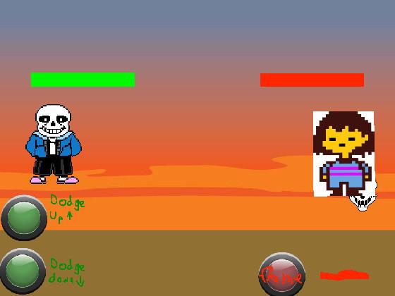 sans vs chara easy