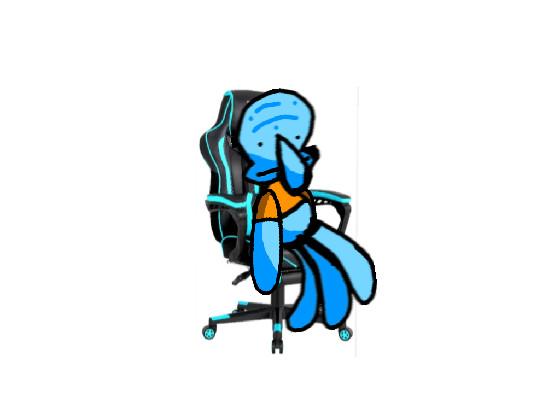 SQUIDWARD ON A CHAIR! 😮😮😮😮