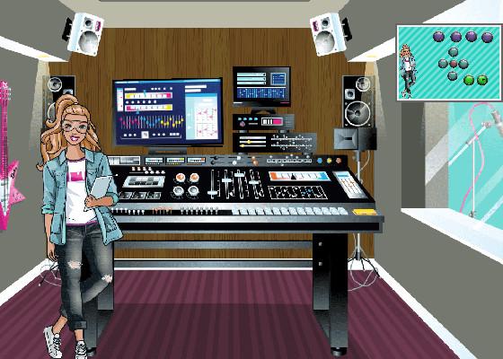 make beats with Barbie 