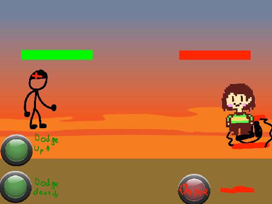 stickman  vs chara mega hard