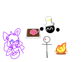 Add Your Oc Making a Cake! 1