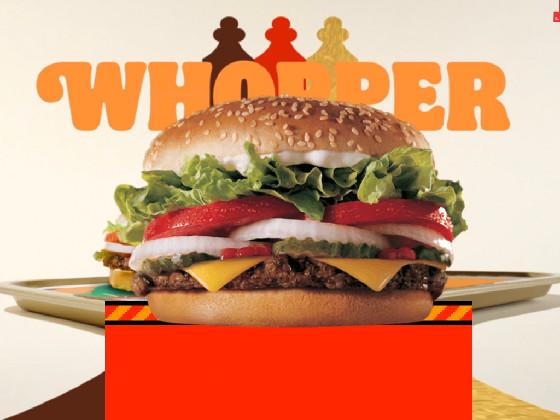 Flying whopper 1