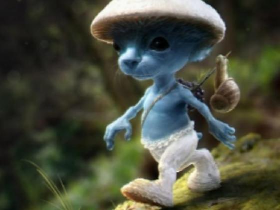 Smurf cat