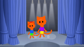 Dancing cats