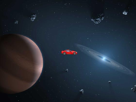 drive a car in space