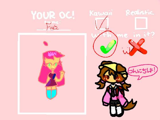 drawing your oc! 1