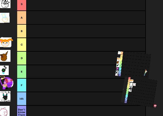 re: Add your oc | Tiermaker 1 1 1 1